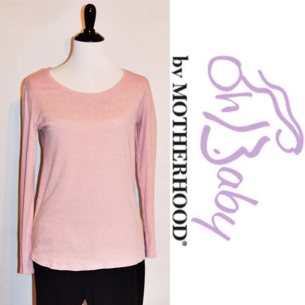 Light Pink Long Sleeve Oh Baby by Motherhood Top